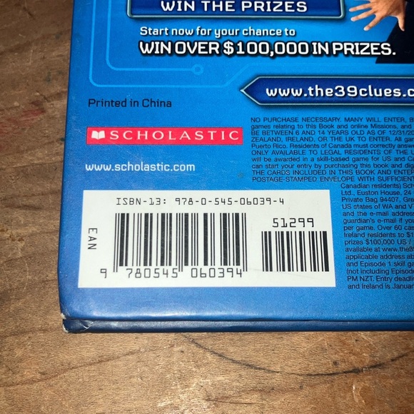 Book ONE The 39 Clues: the maze of bones by Rick Riordan - Picture 2 of 10